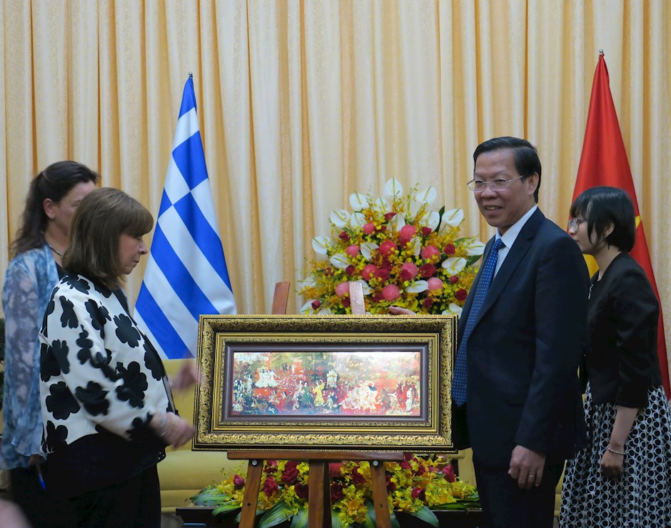 Greece promotes cooperation in key areas with Ho Chi Minh City